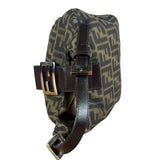 Fendi Zucca FF Mamma Baguette Shoulder Bag