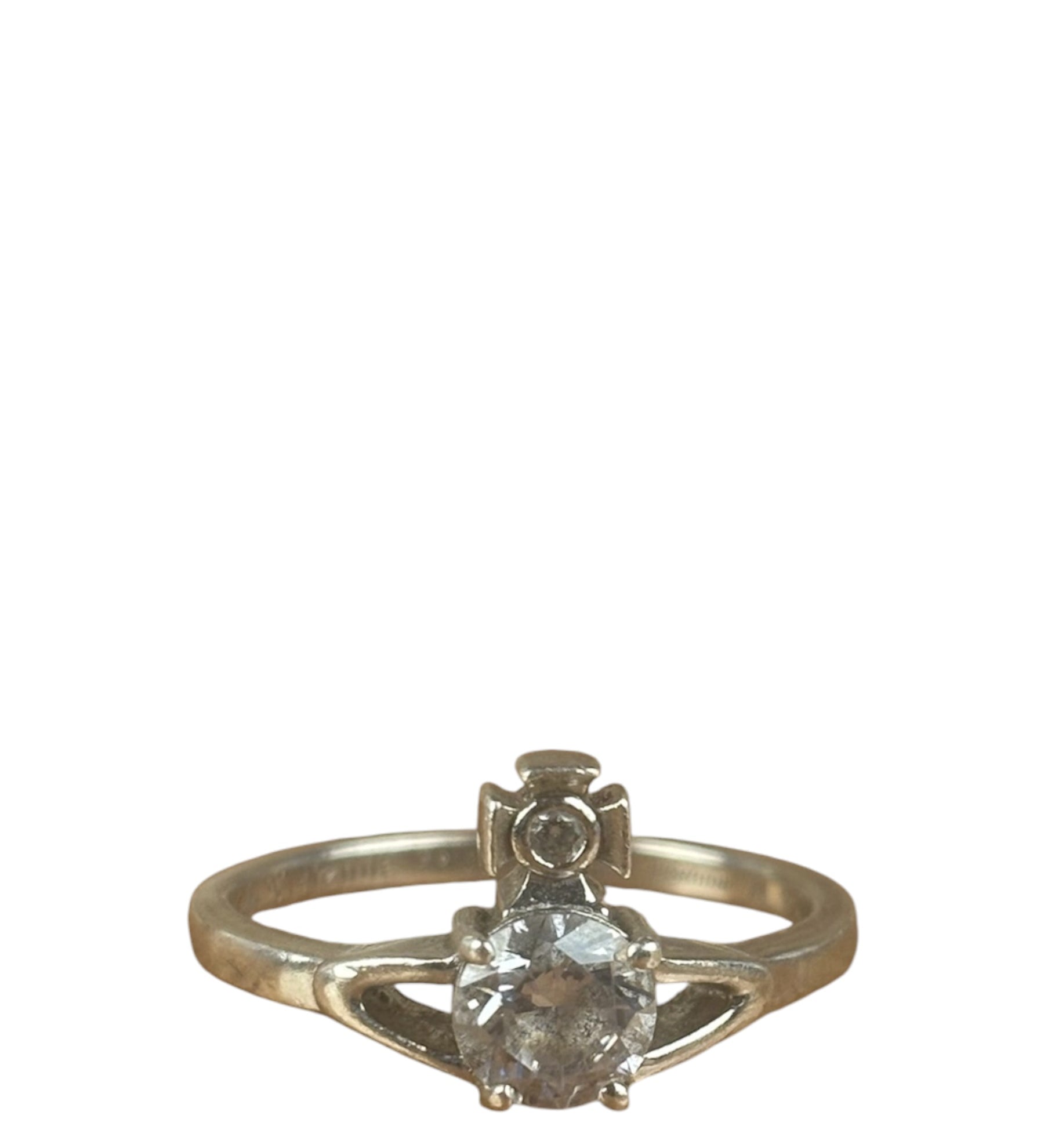 Vivienne Westwood Silver Bas Relief Ring