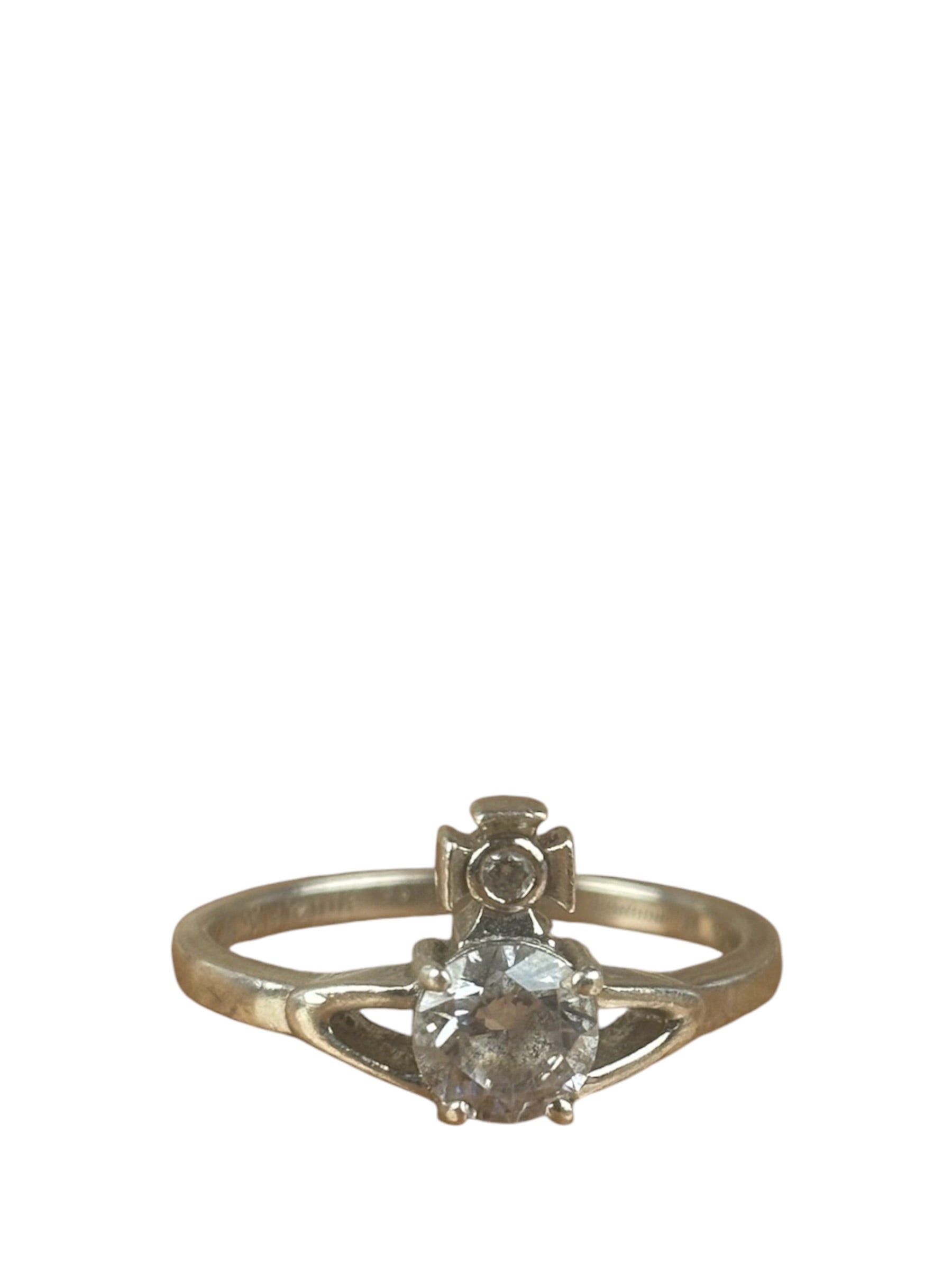 Vivienne Westwood Silver Bas Relief Ring