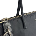 Prada Black Tessuto Nero Nylon Tote/Shoulder Bag
