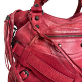 Balenciaga Red Le City Bag S