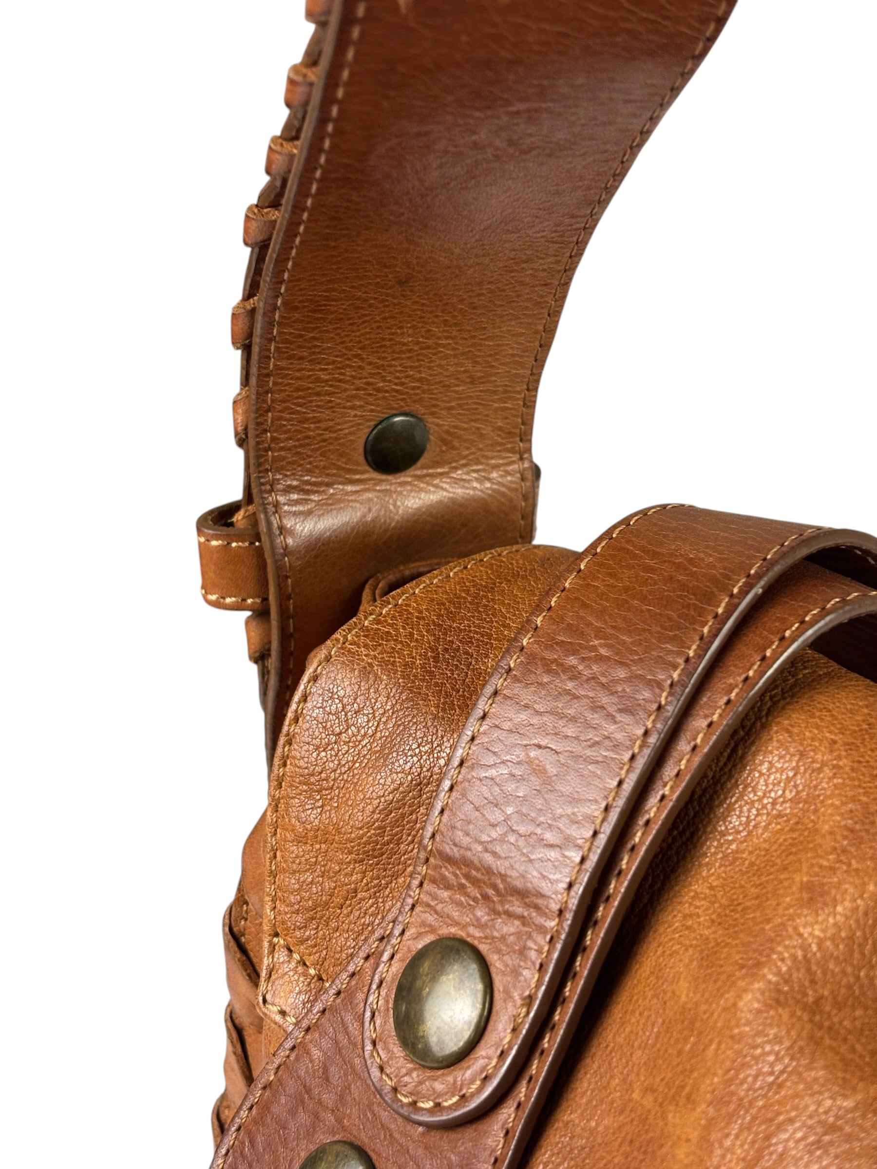 Chloe Brown Silverado Messenger Bag