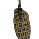 Fendi Vintage Brown Zucca Shoulder Bag