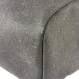 Hermes Black Leather Trim Herbag Two-Way Bag