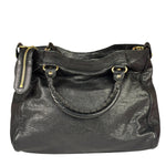 Balenciaga Black Leather Giant 12 City Bag