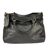 Balenciaga Black Leather Giant 12 City Bag