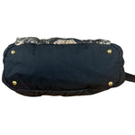 Prada Vintage Snake Print Nylon 2Way Bag