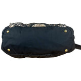 Prada Vintage Snake Print Nylon 2Way Bag
