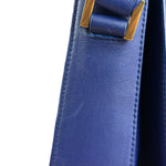 Saint Laurent Chyc Royal Blue Leather Crossbody