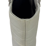 Chanel Silver Nylon Quilted Vintage Mini Chocolate Bar Tote 1997