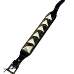 Valentino Stud Pyramid Leather Bracelet