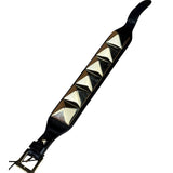 Valentino Stud Pyramid Leather Bracelet