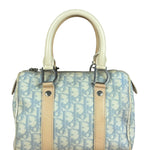 Christian Dior Vintage Trotter Canvas Mini Boston Bag