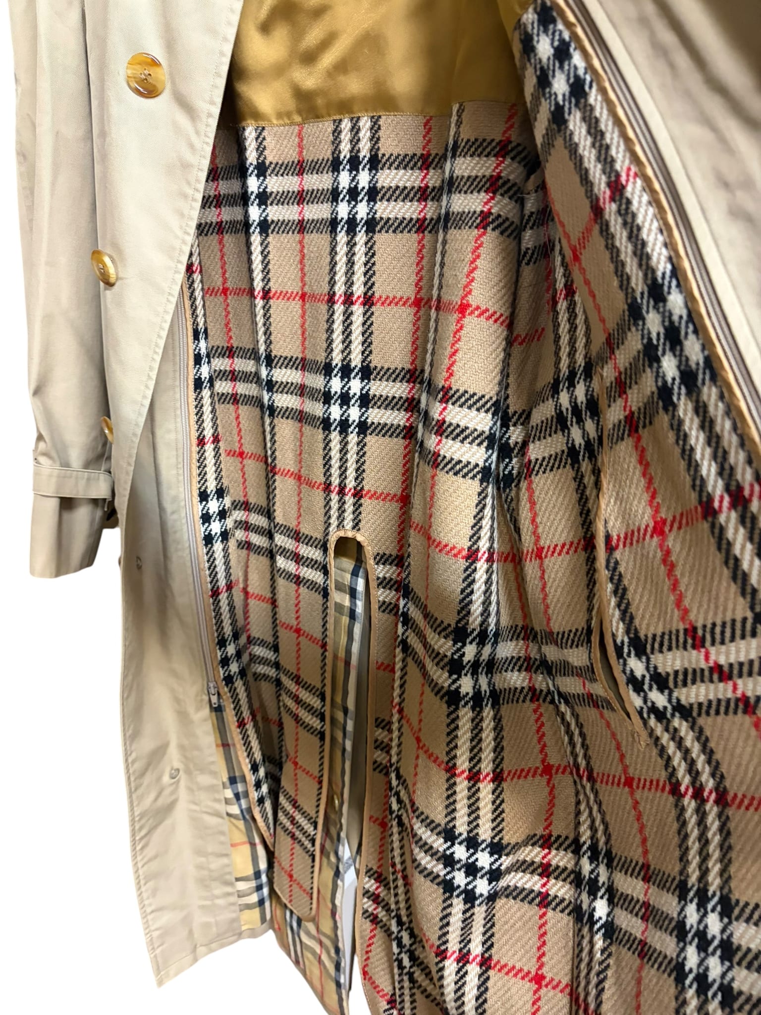 Burberry Khakhi Trench Coat