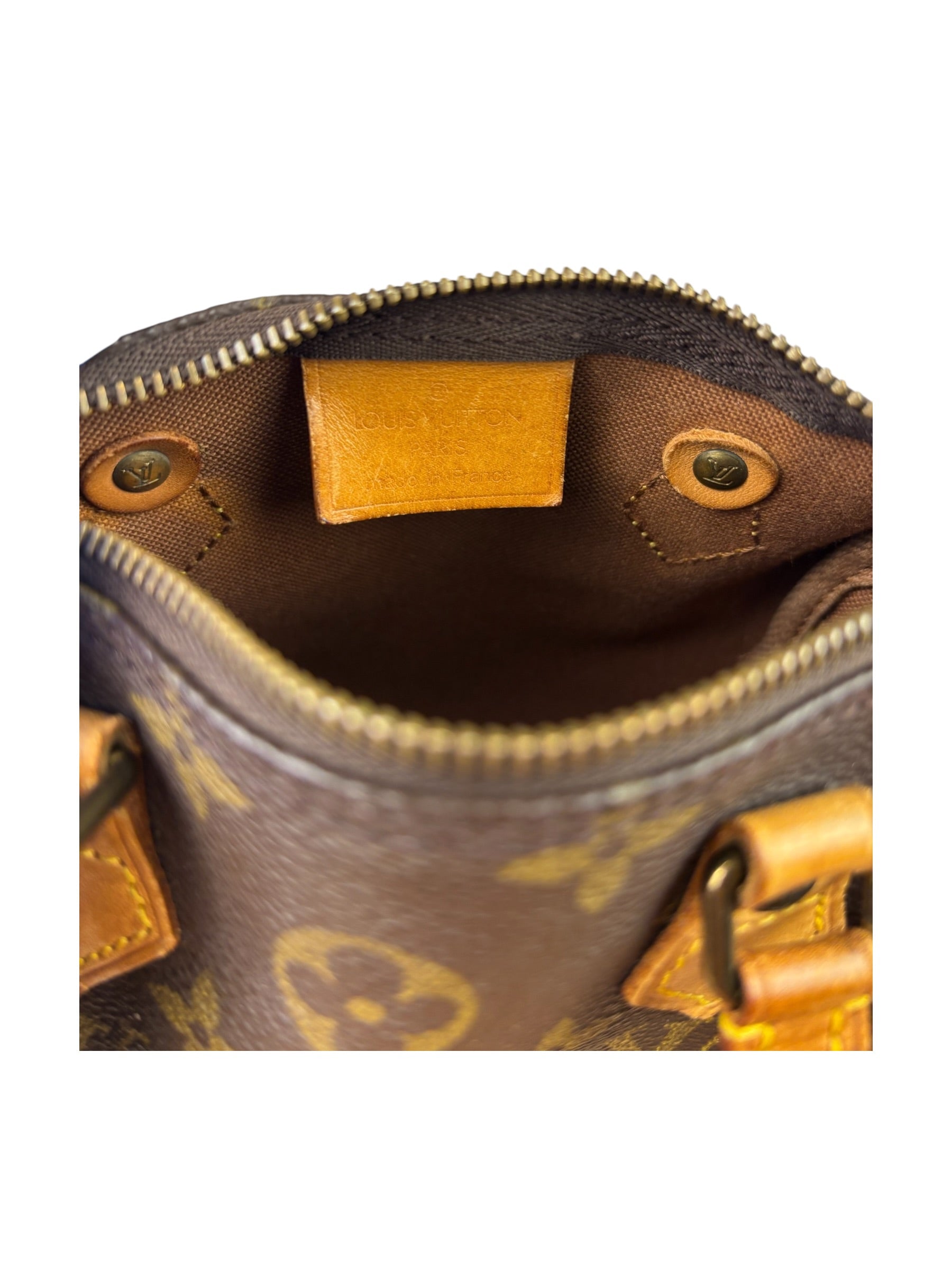 Louis Vuitton Monogram Mini Speedy 15