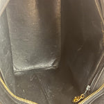 Chanel Vintage CC Black Quilted Caviar Leather Medallion Tote Bag 2002