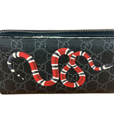 Gucci Kingsnake GG Zippy Wallet