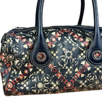 Chanel Vintage Coco Optic Bowler Bag 2006
