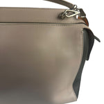 Fendi Tri-Color Leather Dotcom Two-Way Bag