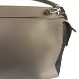 Fendi Tri-Color Leather Dotcom Two-Way Bag