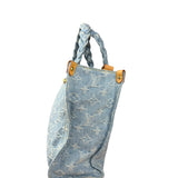 Louis Vuitton Monogram Denim Let Go PM 2Way Tote Handbag