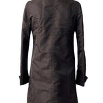 Burberry Vintage Dark Brown Waterproof Trench Coat