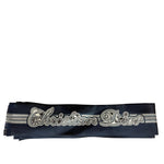 Christian Dior x Kenny Scharf Navy Twilly Scarf