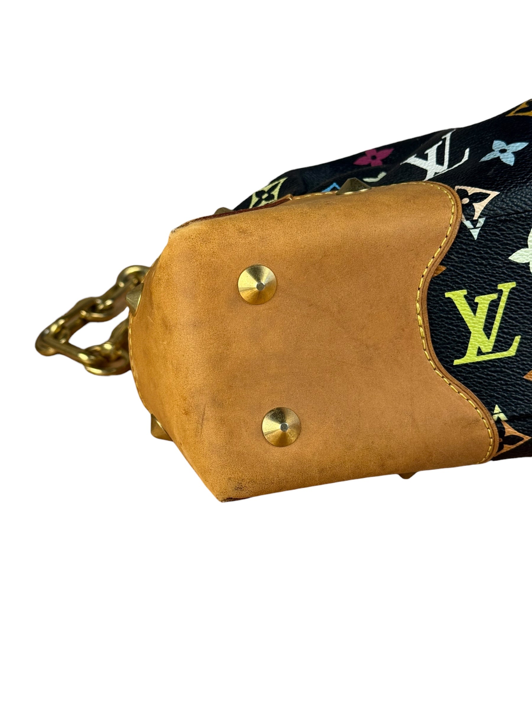 Louis Vuitton Black Murakami Judy MM Handbag