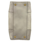 Prada Saffiano Lux Leather Grey 2Way Shopping Bag