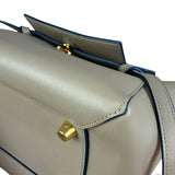 Celine Beige Leather Belt Two Way Bag