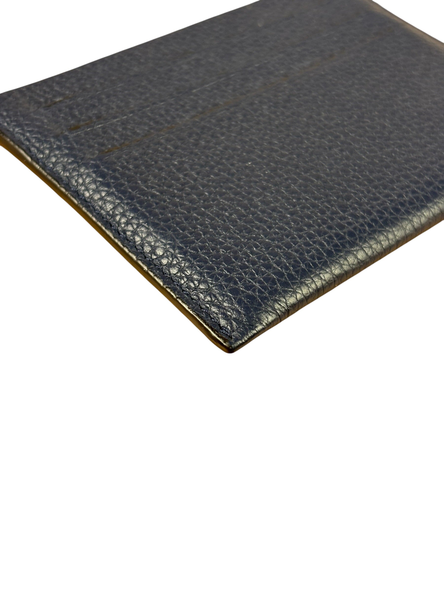 Givenchy Navy Blue Leather Card Holder