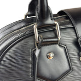 Louis Vuitton Black Epi Leather Montaigne Bowling Handbag