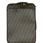 Fendi Vintage Zucca Coated Roller Luggage