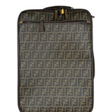 Fendi Vintage Zucca Coated Roller Luggage
