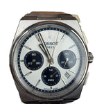 Tissot PRX Chronograph 42mm White & Navy Dial