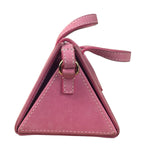 Jacquemus Pink Nubuck Le Porte Hand/Shoulder Bag