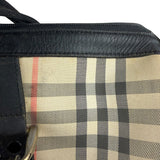 Burberry Vintage Haymarket House Small Boston Bag