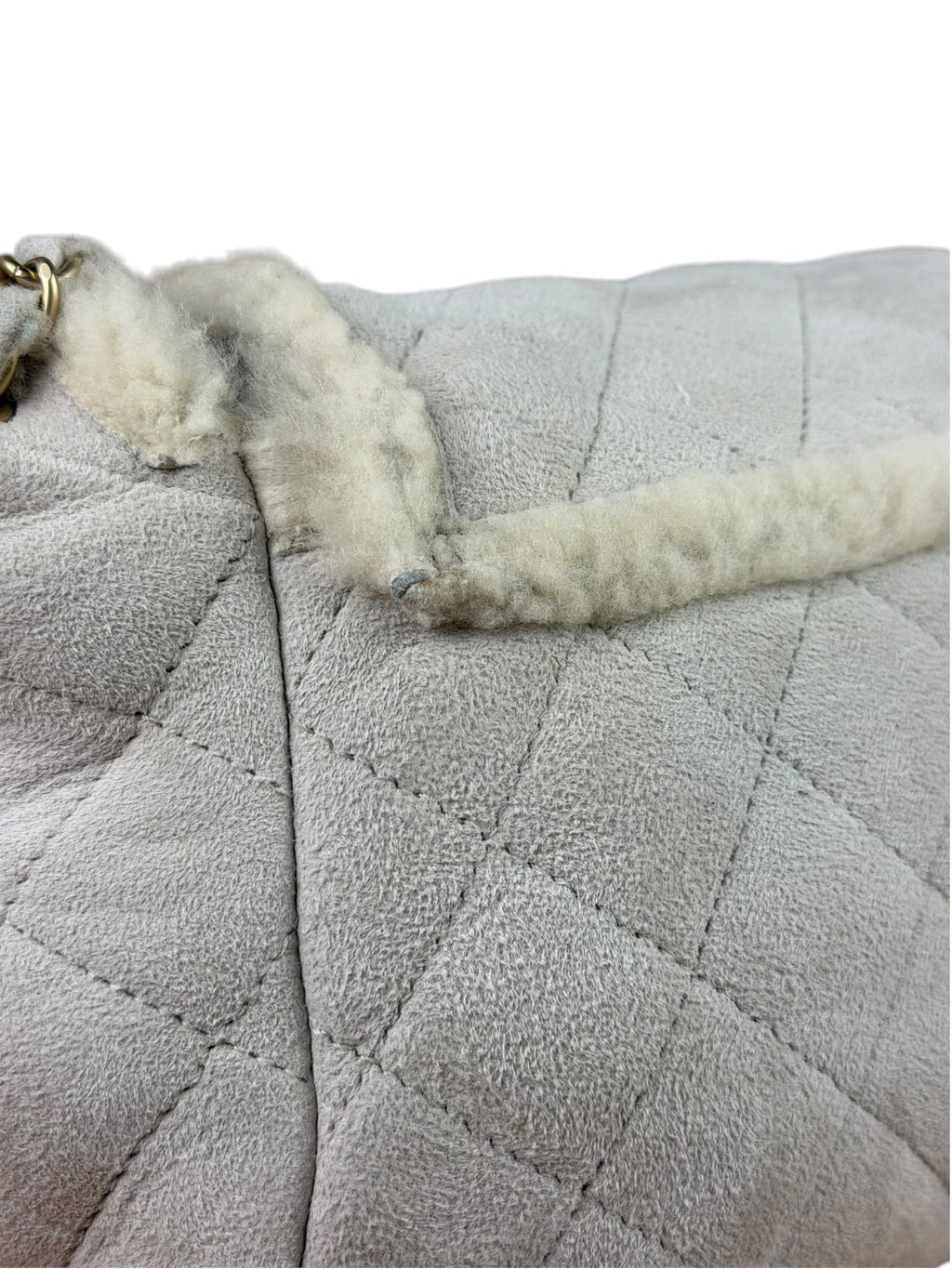 Chanel Shearling Accordion Flap Bag 2004