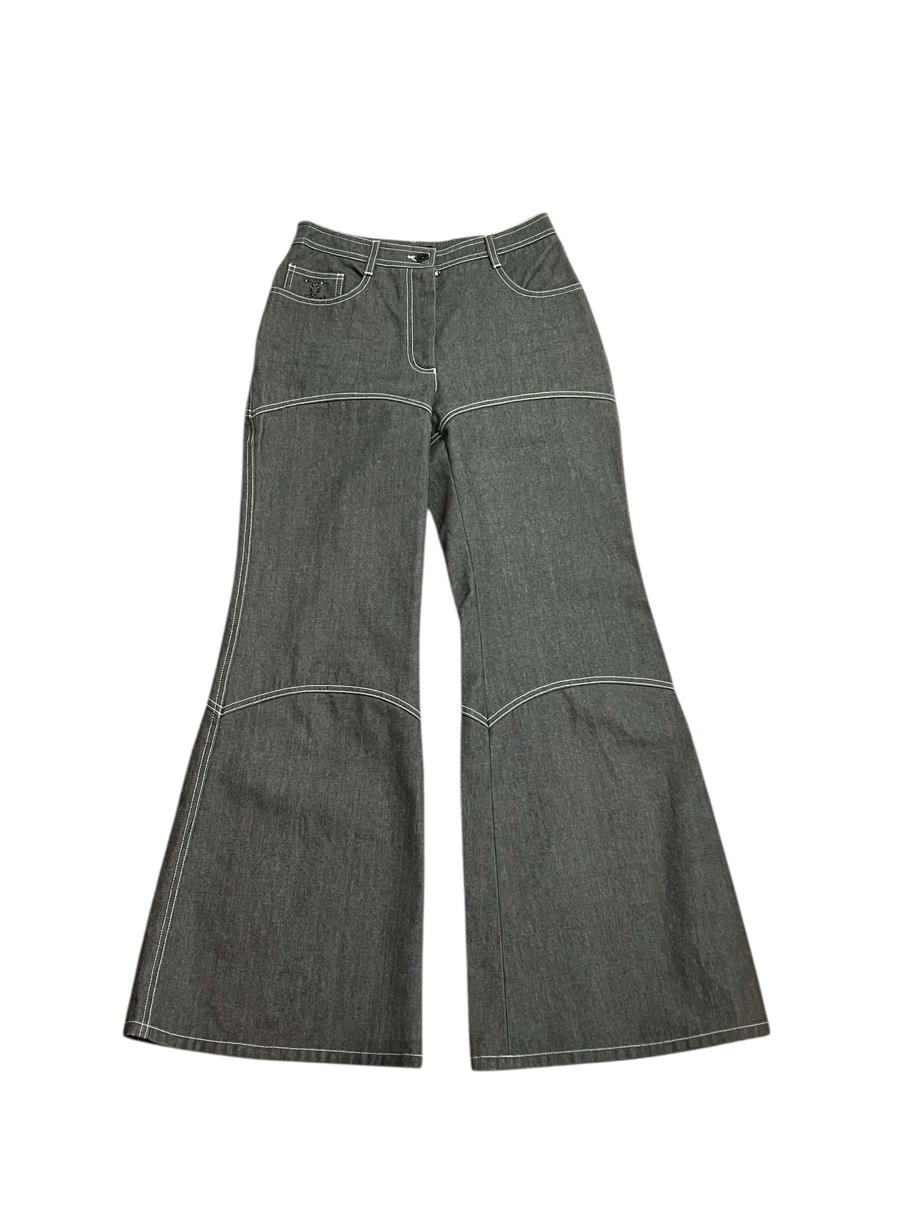 Chanel Flare CC Jeans