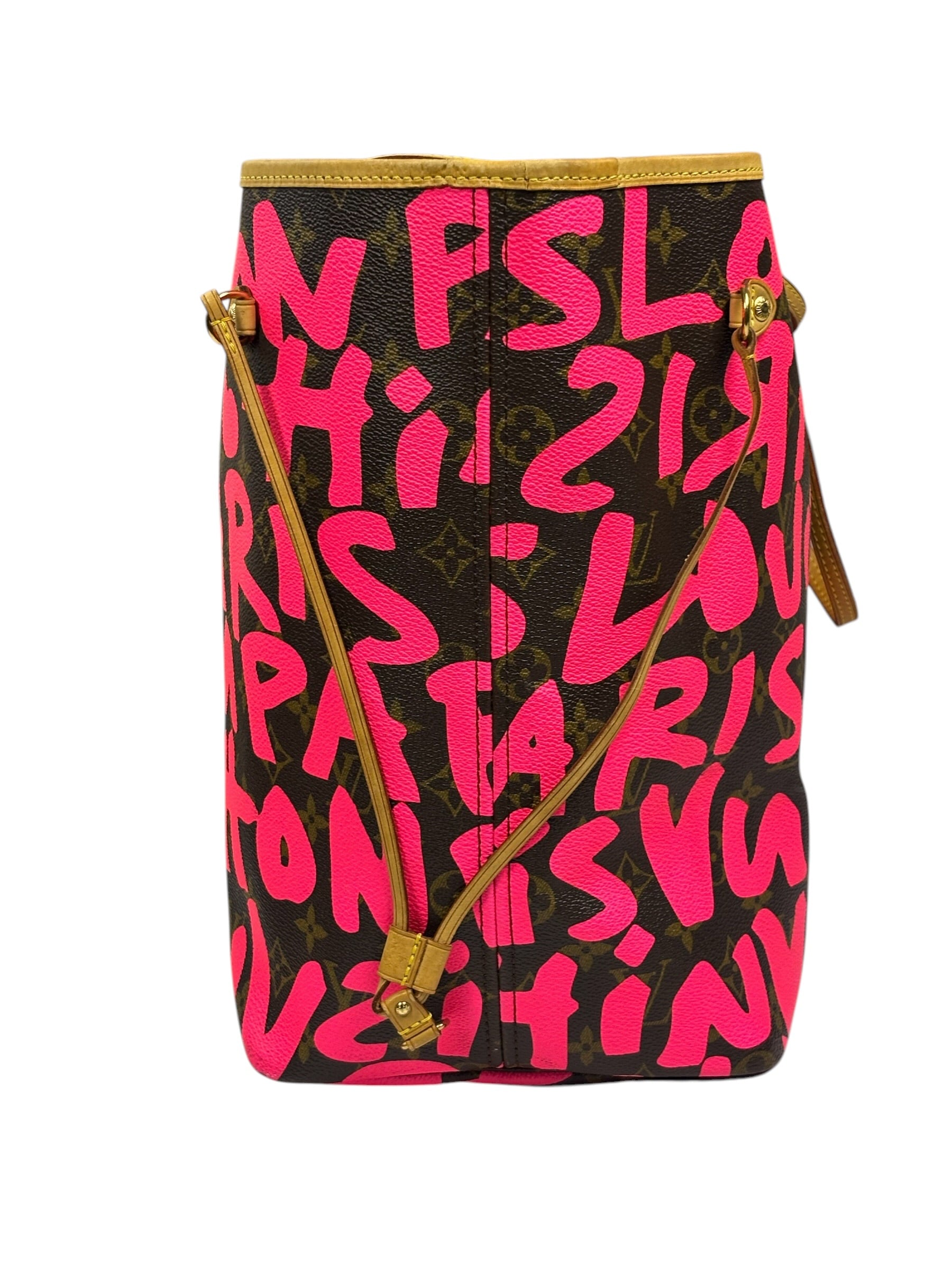 Louis Vuitton x Stephen Sprouse Graffiti Pink/Brown Monogram Neverfull GM
