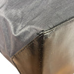 Burberry Grey Nylon/Leather Trim Tote