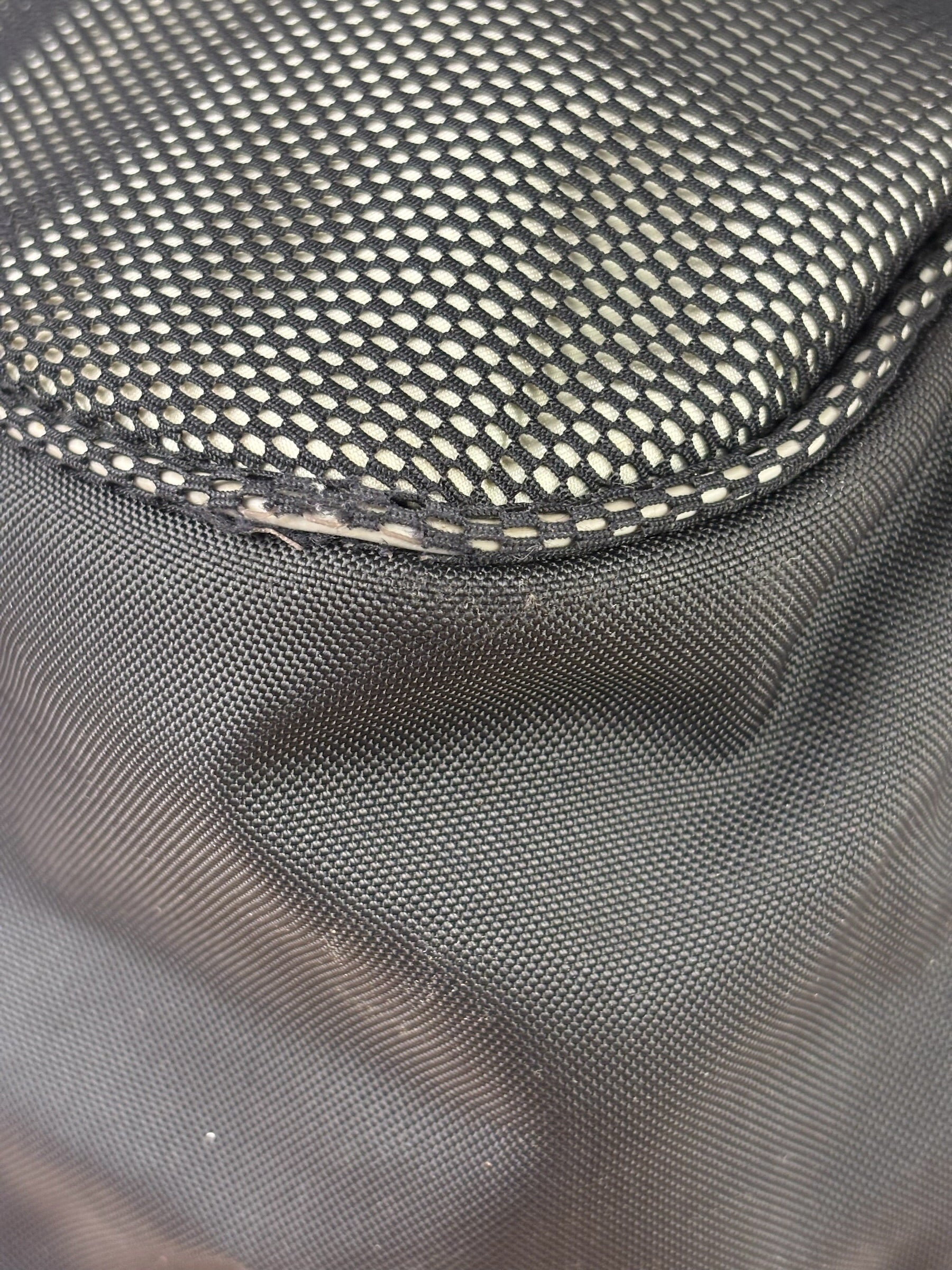 Chanel Black NylonSport Line Duffle Mesh Large Bag 2000's