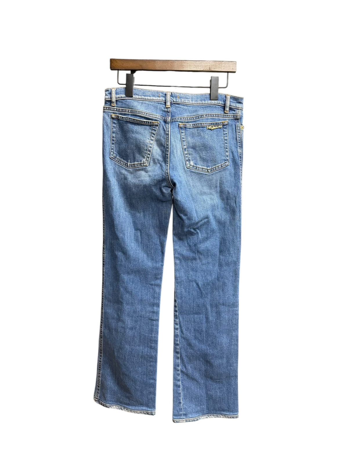 Roberto Cavalli Straight Leg Blue Denim Jeans