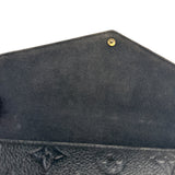 Louis Vuitton Black Leather Monogram Felicie Pochette