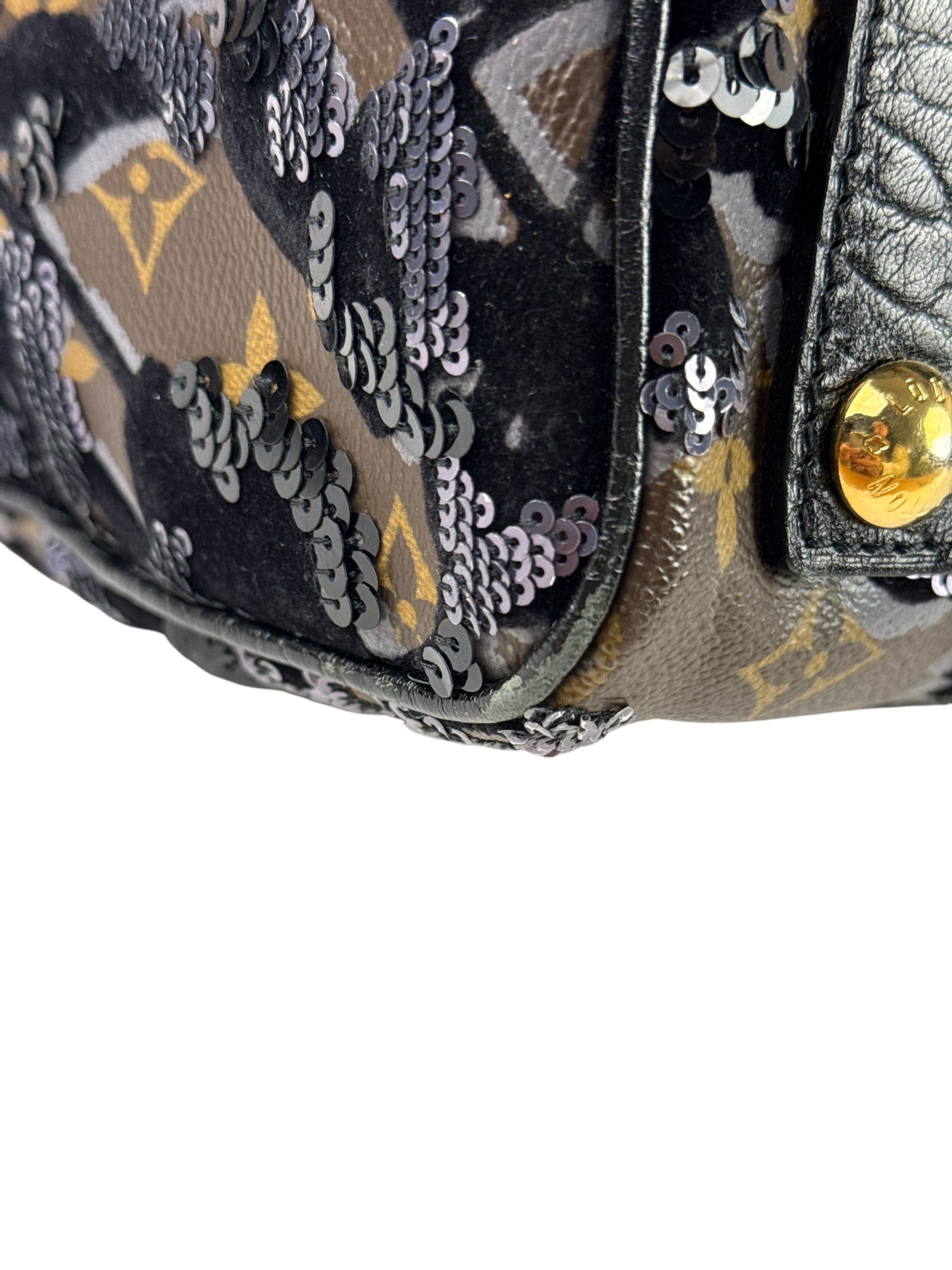 Louis Vuitton Limited-Edition Monogram Fleur De Jais Speedy 30