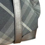 Burberry Vintage Grey Nova Check Shoulder Bag