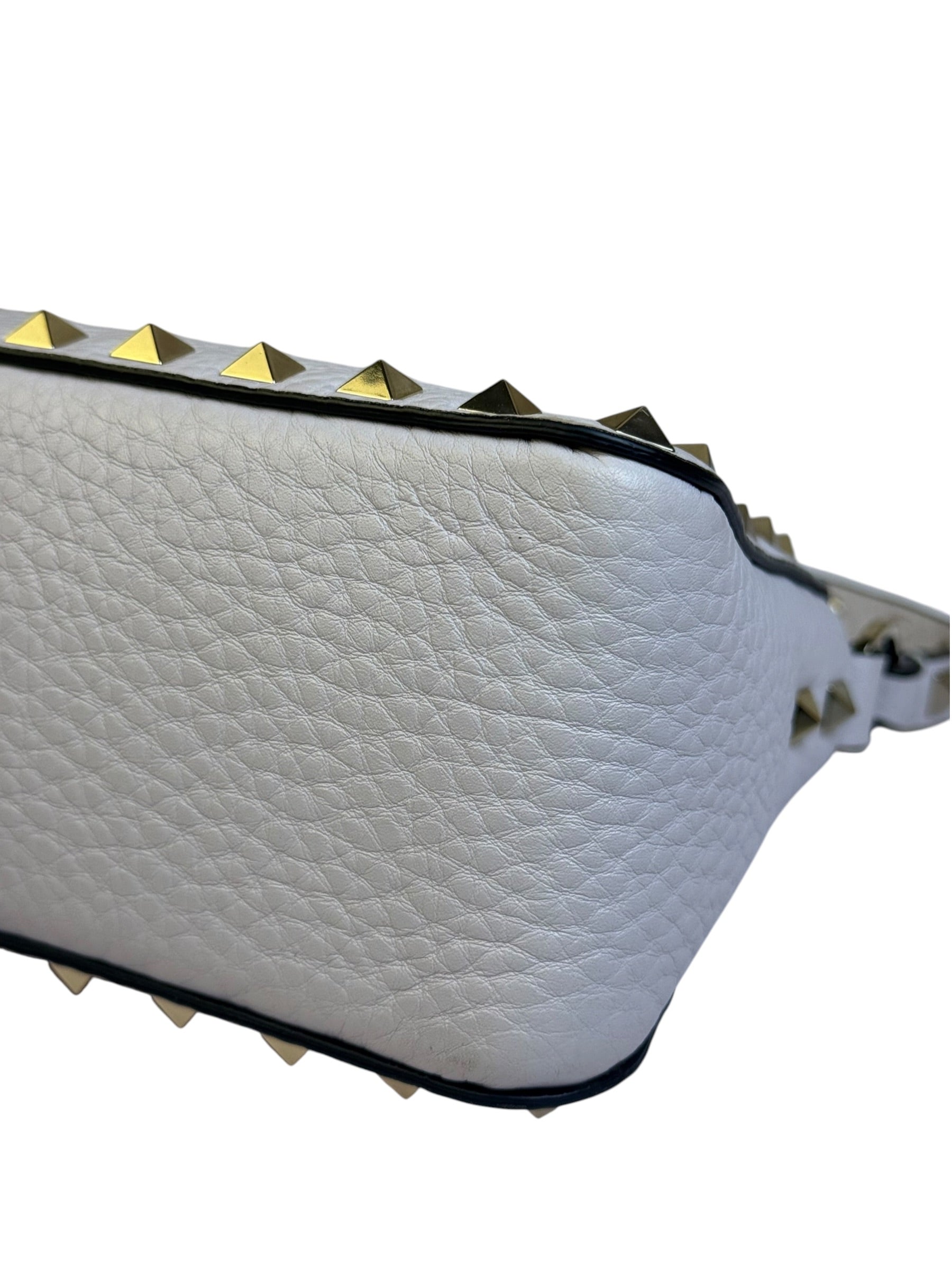 Valentino Garavani Calfskin Small Rockstud Two-Way Bag