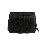 Coach Black Nappa Leather Tabby Shoulder Bag
