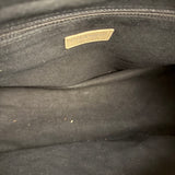 Chanel Vintage Patent Chocolate Bar Bowler Bag