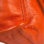 Balenciaga Red Leather Mini City Bag